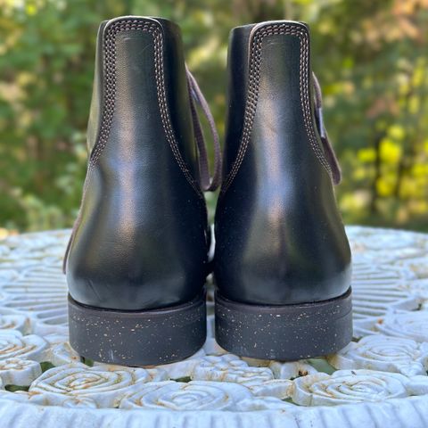 SKOOB M-43 Service Shoes in Black Italian Horsebutt