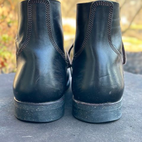 SKOOB M-43 Service Shoes in Black Italian Horsebutt