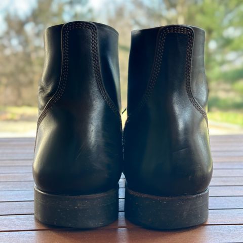 SKOOB M-43 Service Shoes in Black Italian Horsebutt