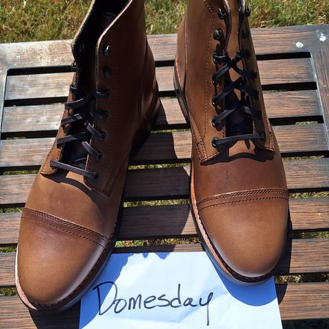 Thursday Captain in Horween Natural Chromexcel
