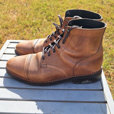 Thursday Captain in Horween Natural Chromexcel