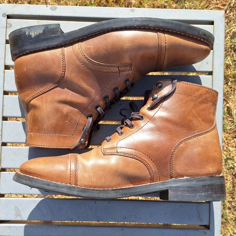 Thursday Captain in Horween Natural Chromexcel