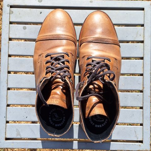 Thursday Captain in Horween Natural Chromexcel