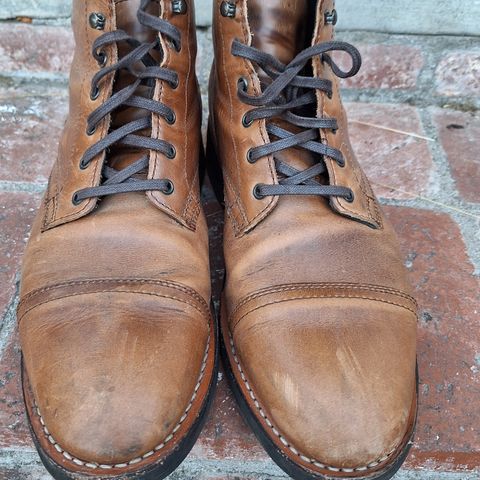 Thursday Captain in Horween Natural Chromexcel