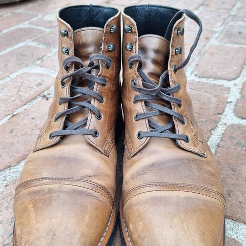 Thursday Captain in Horween Natural Chromexcel