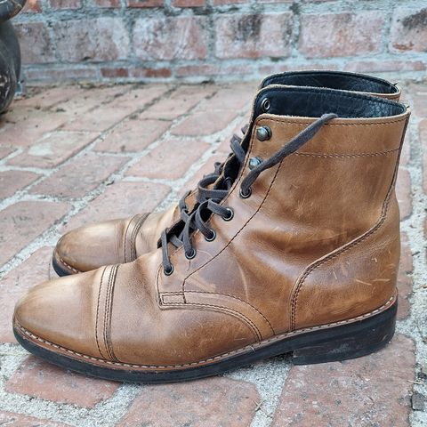 Thursday Captain in Horween Natural Chromexcel