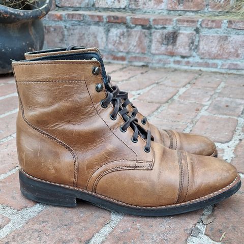 Thursday Captain in Horween Natural Chromexcel