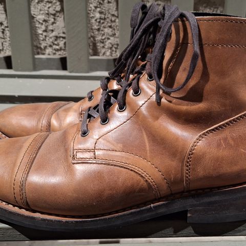 Thursday Captain in Horween Natural Chromexcel