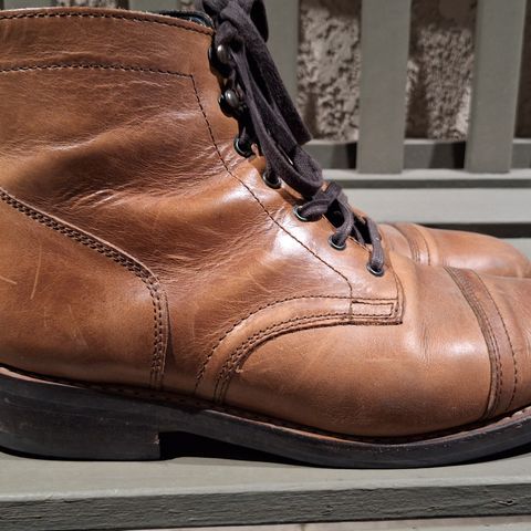 Thursday Captain in Horween Natural Chromexcel
