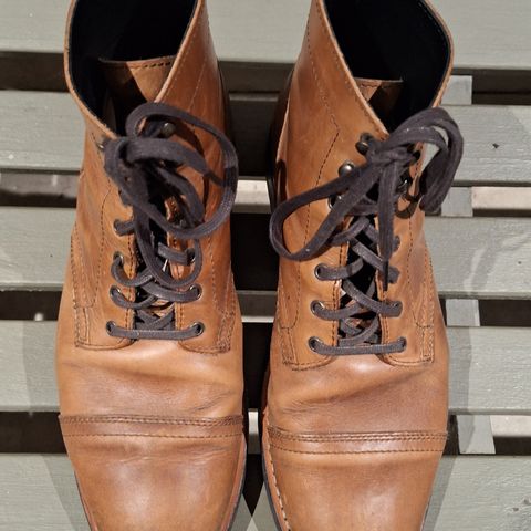 Thursday Captain in Horween Natural Chromexcel