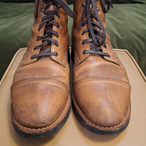 Thursday Captain in Horween Natural Chromexcel