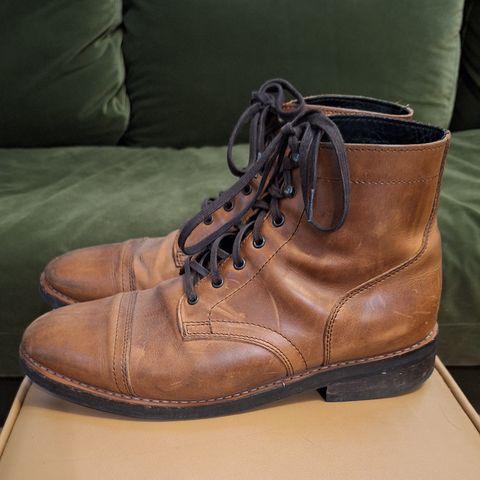 Thursday Captain in Horween Natural Chromexcel