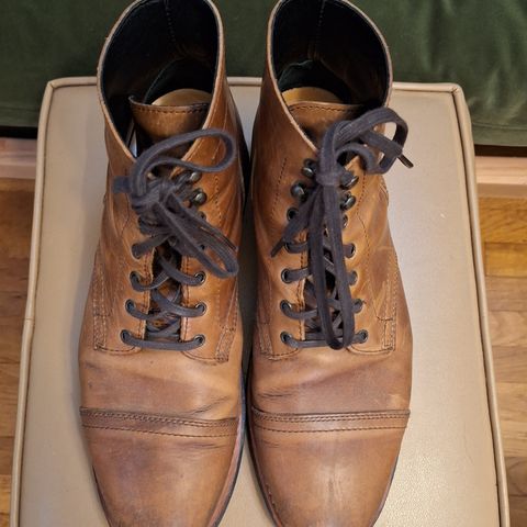 Thursday Captain in Horween Natural Chromexcel