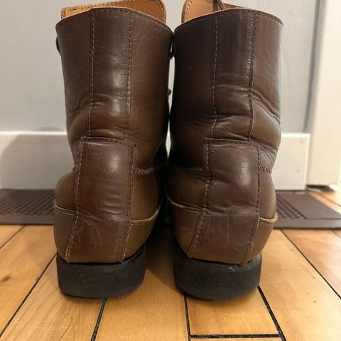 Fish Creek Moccasin Hardsole Boot in Horween Olive Chromexcel
