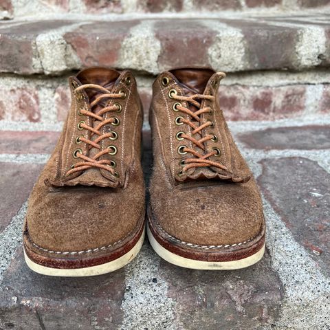 View photo of Onderhoud LCV01 Lineman Boot in Horween Marine Field Roughout