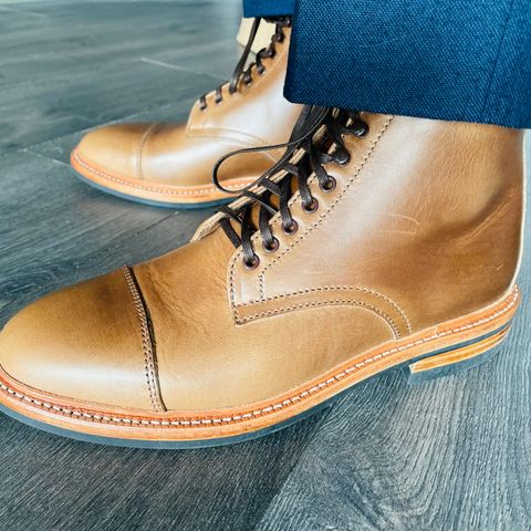 Oak Street Bootmakers Lakeshore Boot in Horween Natural Chromexcel