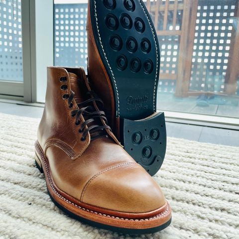Oak Street Bootmakers Lakeshore Boot in Horween Natural Chromexcel