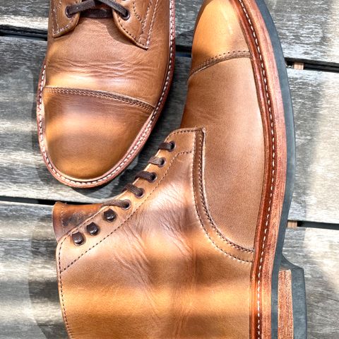 Oak Street Bootmakers Lakeshore Boot in Horween Natural Chromexcel