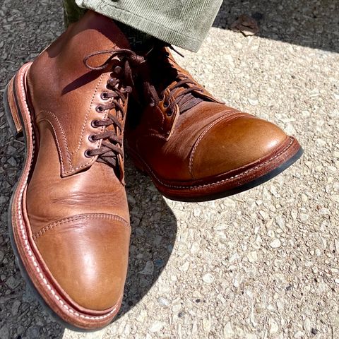 Oak Street Bootmakers Lakeshore Boot in Horween Natural Chromexcel
