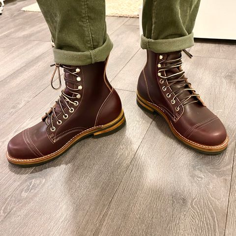 Truman Upland Boot in Seidel Oxblood Double Shot