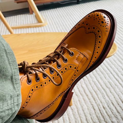 Tricker's Stow Country Boot in Acorn Antique