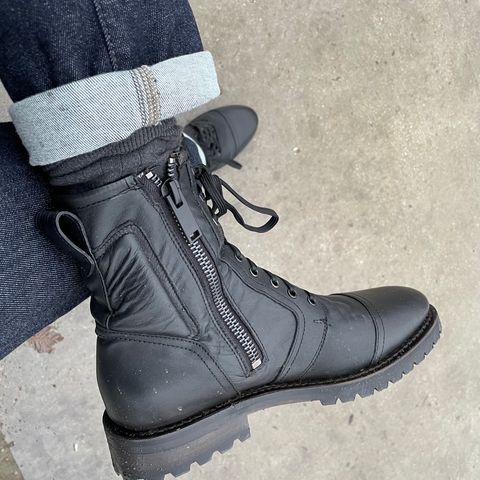 Thursday Casa Moto in Black Full Grain