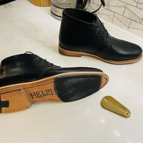 HELM The Declan in B' Leather Black Balthazar