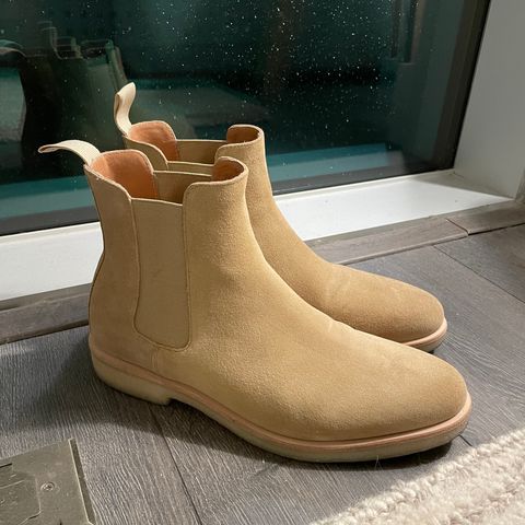 New Republic Sonoma Chelsea Boot in Tan Suede