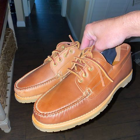 Rancourt & Co. Classic Ranger-Moc in Horween Natural Shell Cordovan