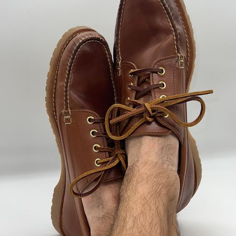 Rancourt & Co. Classic Ranger-Moc in Horween Natural Shell Cordovan