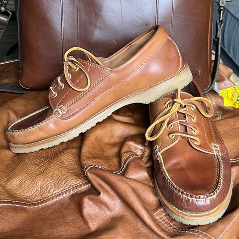 Rancourt & Co. Classic Ranger-Moc in Horween Natural Shell Cordovan
