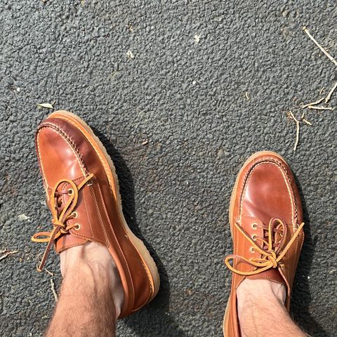 Rancourt & Co. Classic Ranger-Moc in Horween Natural Shell Cordovan