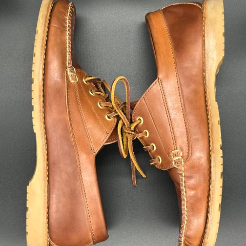 Rancourt & Co. Classic Ranger-Moc in Horween Natural Shell Cordovan