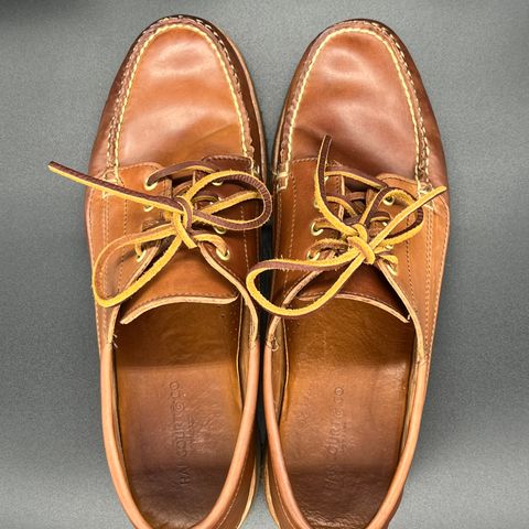 Rancourt & Co. Classic Ranger-Moc in Horween Natural Shell Cordovan