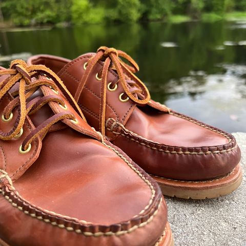 Rancourt & Co. Classic Ranger-Moc in Horween Natural Shell Cordovan