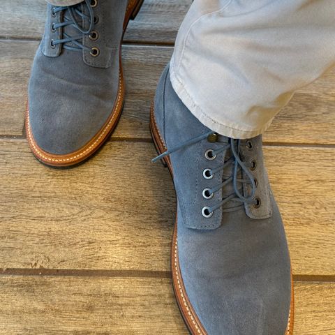 Grant Stone Diesel Boot in C.F. Stead Sky Kudu Reverse