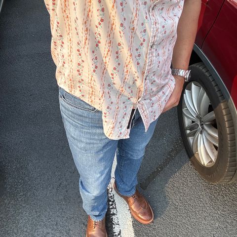Grant Stone Longwing in Horween Dune Chromexcel