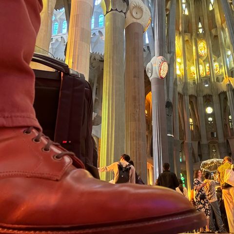 Grant Stone Edward Boot in Horween Honey Glazed Shell Cordovan