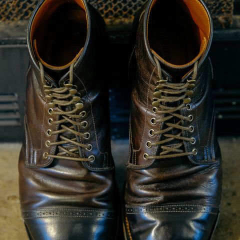 Viberg Service Boot in Gallun Moose Viking Calf