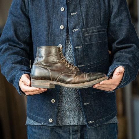 Viberg Service Boot in Gallun Moose Viking Calf