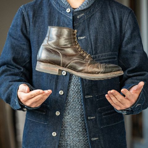 Viberg Service Boot in Gallun Moose Viking Calf
