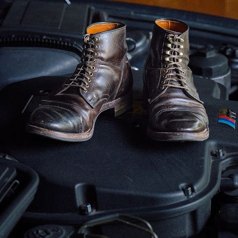 Viberg Service Boot in Gallun Moose Viking Calf
