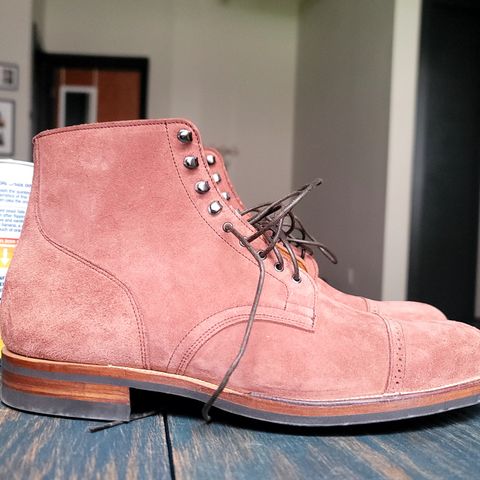 View photo of Viberg Service Boot in Unlisted Leather