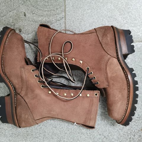 Drew's DROP10V in Seidel Elk Tan Roughout