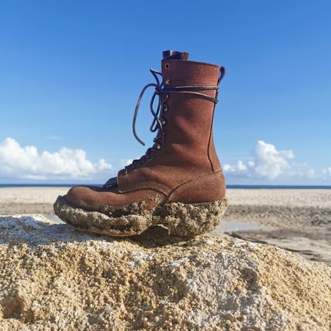 Drew's DROP10V in Seidel Elk Tan Roughout