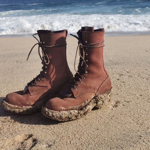 Drew's DROP10V in Seidel Elk Tan Roughout