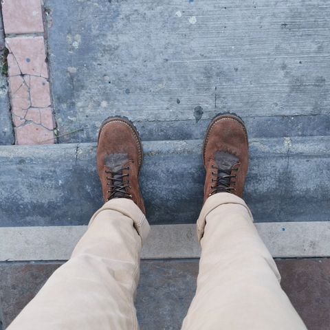 Drew's DROP10V in Seidel Elk Tan Roughout