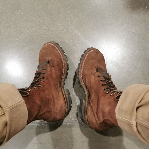 Drew's DROP10V in Seidel Elk Tan Roughout