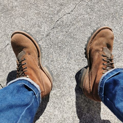 Drew's DROP10V in Seidel Elk Tan Roughout