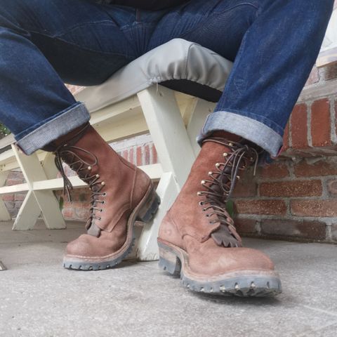Drew's DROP10V in Seidel Elk Tan Roughout